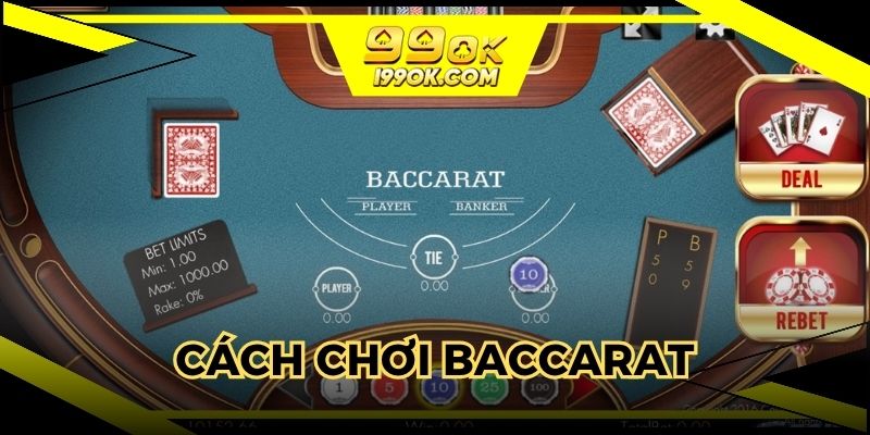 cách chơi baccarat