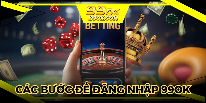 Thực hiện các bước đăng nhập 99OK khi mới tham gia